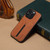 iPhone 16 Plus Denior D07 DV Elastic Card Slot PU Back Cover Phone Case - Brown