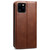 Suteni Calf Texture Horizontal Flip Leather Case with Holder & Card Slots & Wallet iPhone 11 - Brown