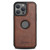 iPhone 12 Pro Suteni G1 Magsafe Leather Back Phone Case - Brown