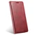 iPhone 11 Pro Max Suteni J02 Oil Wax Wallet Leather Phone Case - Red