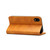iPhone XR Suteni Calf Texture Horizontal Flip Leather Case with Holder & Card Slots & Wallet - Brown