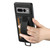 Google Pixel 6 Pro Suteni H13 Litchi Leather Wrist Strap Wallet Back Phone Case - Black
