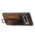 Google Pixel 6 Pro Suteni H13 Litchi Leather Wrist Strap Wallet Back Phone Case - Brown
