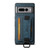 Google Pixel 8a Suteni H13 Litchi Leather Wrist Strap Wallet Back Phone Case - Blue