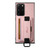 Samsung Galaxy Note20 5G Suteni H13 Litchi Leather Wrist Strap Wallet Back Phone Case - Pink