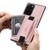 Samsung Galaxy Note20 5G Suteni H13 Litchi Leather Wrist Strap Wallet Back Phone Case - Pink
