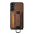 Samsung Galaxy S22+ 5G Suteni H13 Litchi Leather Wrist Strap Wallet Back Phone Case - Brown