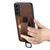Samsung Galaxy S22+ 5G Suteni H13 Litchi Leather Wrist Strap Wallet Back Phone Case - Brown