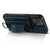 iPhone 12 / 12 Pro Suteni H13 Litchi Leather Wrist Strap Wallet Back Phone Case - Blue