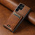 Samsung Galaxy S22 Ultra 5G Suteni H02 Leather Wallet Stand Back Phone Case - Brown Samsung Galaxy S22 Ultra 5G Suteni H02 Leather Wallet Stand Back Phone Case - Brown