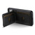 Google Pixel 6 Suteni H02 Leather Wallet Stand Back Phone Case - Black