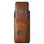 Google Pixel 6a Suteni H02 Leather Wallet Stand Back Phone Case - Brown