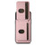 iPhone 12 / 12 Pro Suteni H02 Litchi Leather Card Wallet Stand Back Phone Case - Pink