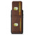 iPhone X / XS Suteni H02 Litchi Leather Card Wallet Stand Back Phone Case - Brown