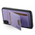 iPhone XR Suteni H02 Litchi Leather Card Wallet Stand Back Phone Case - Purple