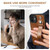 iPhone 12 Suteni 215 Wrist Strap PU Phone Case - Brown