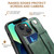 iPhone 13 Suteni 215 Wrist Strap PU Phone Case - Green