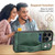 iPhone 13 Pro Max Suteni 215 Wrist Strap PU Phone Case - Green