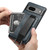 Googel Pixel 7 Suteni H13 Card Wallet Wrist Strap Holder PU Phone Case - Blue