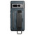 Googel Pixel 7 Pro Suteni H13 Card Wallet Wrist Strap Holder PU Phone Case - Blue