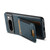 Google Pixel 8 Pro Suteni H03 Oil Wax Leather Wallet Stand Back Phone Case - Blue