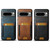 Google Pixel 8a Suteni H03 Oil Wax Leather Wallet Stand Back Phone Case - Black