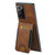 Samsung Galaxy Note20 Ultra 5G Suteni H03 Oil Wax Leather Wallet Stand Back Phone Case - Brown