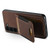 Samsuny Galaxy S23+ 5G Suteni H03 Litchi Leather Card Bag Stand Back Phone Case - Brown