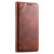 Samsung Galaxy S22 5G Suteni Baroque Calf Texture Buckle Wallet Leather Phone Case - Khaki