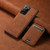 Samsung Galaxy Note20 5G Suteni H16 Litchi Texture Leather Detachable Wallet Back Phone Case - Blue