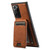Samsung Galaxy Note20 5G Suteni H16 Litchi Texture Leather Detachable Wallet Back Phone Case - Blue