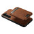 Samsung Galaxy S23+ 5G Suteni H16 Litchi Texture Leather Detachable Wallet Back Phone Case - Brown