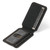 iPhone 12 Pro Max Suteni H16 Litchi Texture Leather Detachable Wallet Back Phone Case - Black