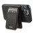 iPhone 15 Pro Suteni H15 MagSafe Oil Eax Leather Detachable Wallet Back Phone Case - Black
