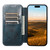 iPhone 13 Suteni J05 Leather Magnetic Magsafe Phone Case - Blue