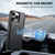 iPhone 13 Pro Max Suteni TXWH18 Carbon Fiber Texture Detachable Wallet MagSafe Phone Case - Black