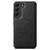 Samsung Galaxy S22 5G Suteni H15 Oil Eax Leather Detachable Wallet Back Phone Case - Black