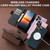 iPhone 13 SUTENI J07 Multifunctional Horizontal Flip Magsafe Leather Phone Case - Blue