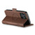 iPhone 13 Pro Max SUTENI J07 Multifunctional Horizontal Flip Magsafe Leather Phone Case - Brown