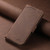 iPhone 15 Pro Max SUTENI J07 Multifunctional Horizontal Flip Magsafe Leather Phone Case - Brown