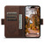 iPhone 15 Pro Max SUTENI J07 Multifunctional Horizontal Flip Magsafe Leather Phone Case - Brown
