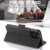 iPhone 16 SUTENI J07 Multifunctional Horizontal Flip Magsafe Leather Phone Case - Black