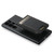 Samsung Galaxy S23 Ultra 5G Suteni H17 Litchi Texture Leather Detachable Wallet Phone Case - Black