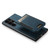 Samsung Galaxy S24 Ultra 5G Suteni H17 Litchi Texture Leather Detachable Wallet Phone Case - Blue