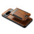 Google Pixel 8 Suteni H17 Oil Eax Leather Detachable Wallet Phone Case - Brown