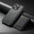iPhone 12 Pro Suteni H17 Oil Eax Leather MagSafe Detachable Wallet Phone Case - Black