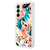 AMPD - TPU / Acrylic HD Print Crystal Clear Case for Samsung Galaxy A15 5G - Floral Blue
