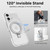 MyBat Pro Lure Series Case w/ MagSafe Kickstand Ring for Apple iPhone 16 - White