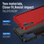 CLICK Impact Series Galaxy S24 FE Case - Red Black