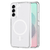 AMPD - TPU / Acrylic Crystal Clear Case with Mag Ring for Samsung Galaxy S25 - Clear